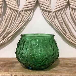 E O Brody green vase